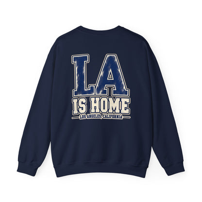 LA Is Home Los Angeles Unisex Crewneck Sweatshirt Graphic