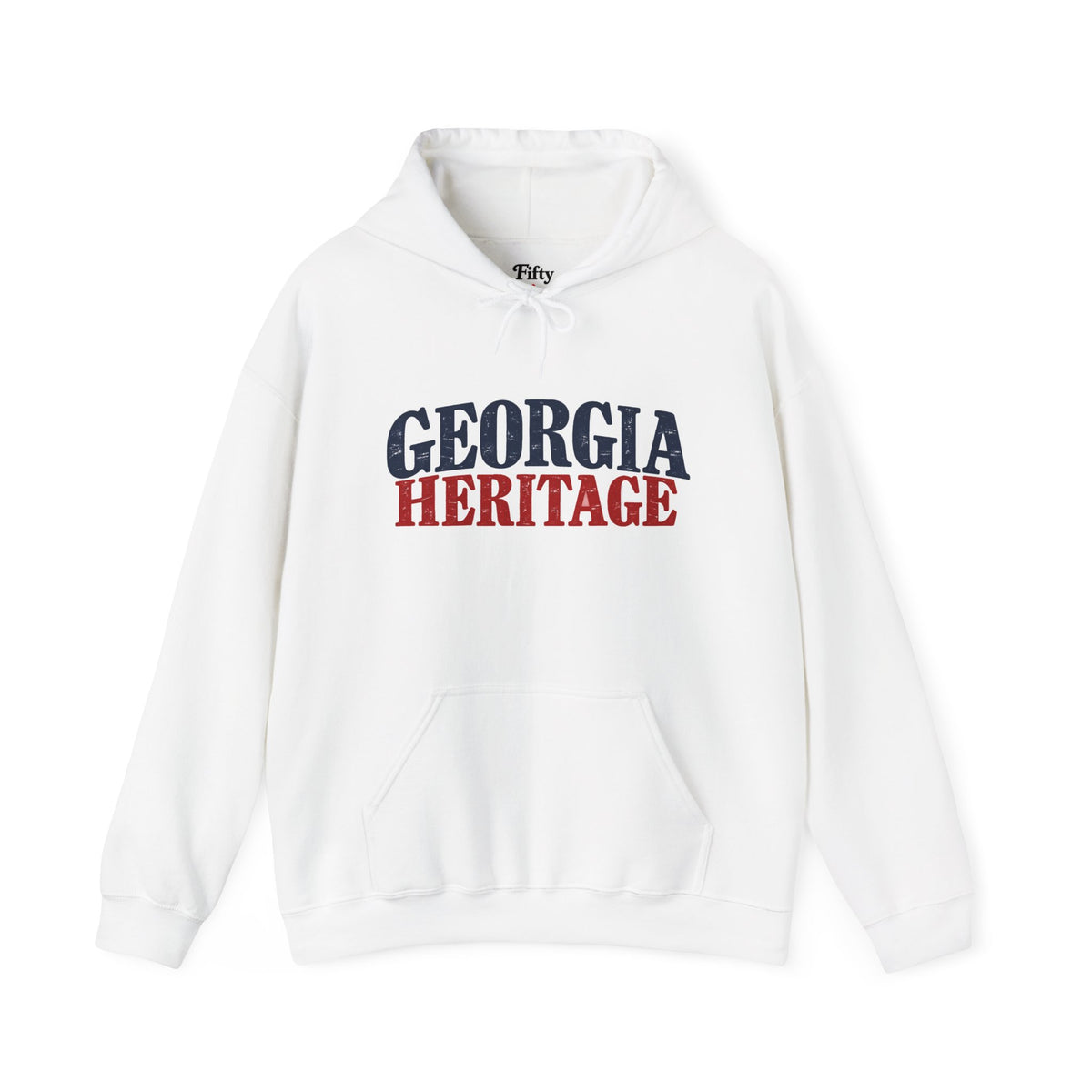Georgia Heritage Unisex Hoodie State Name Graphic