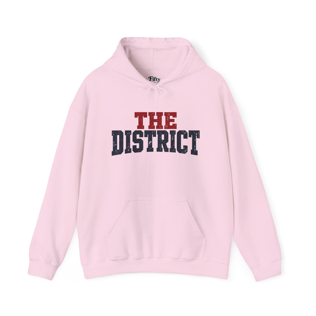 Washington DC The District Unisex Hoodie State Name Graphic