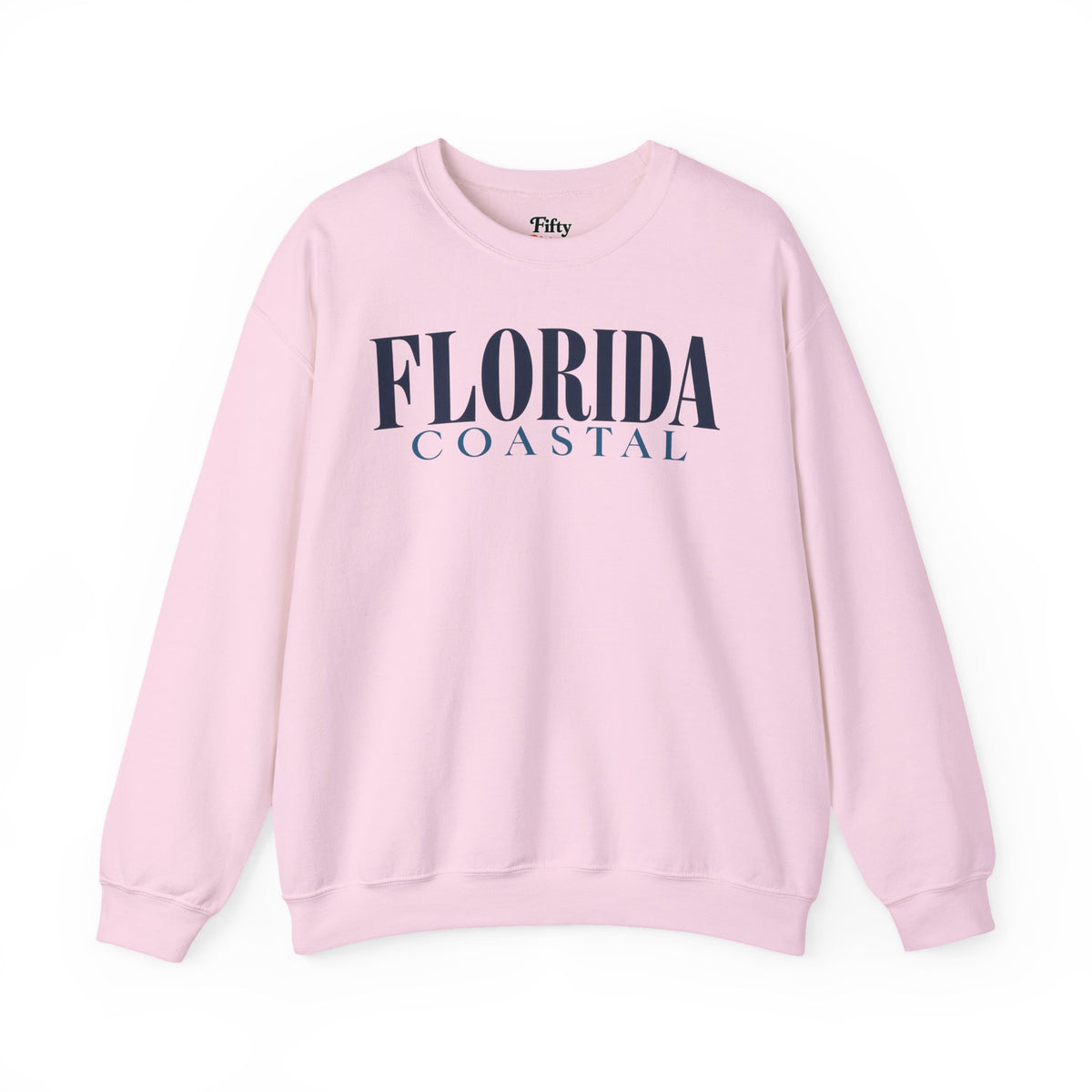 Florida Coastal Unisex Crewneck Sweatshirt State Name Graphic