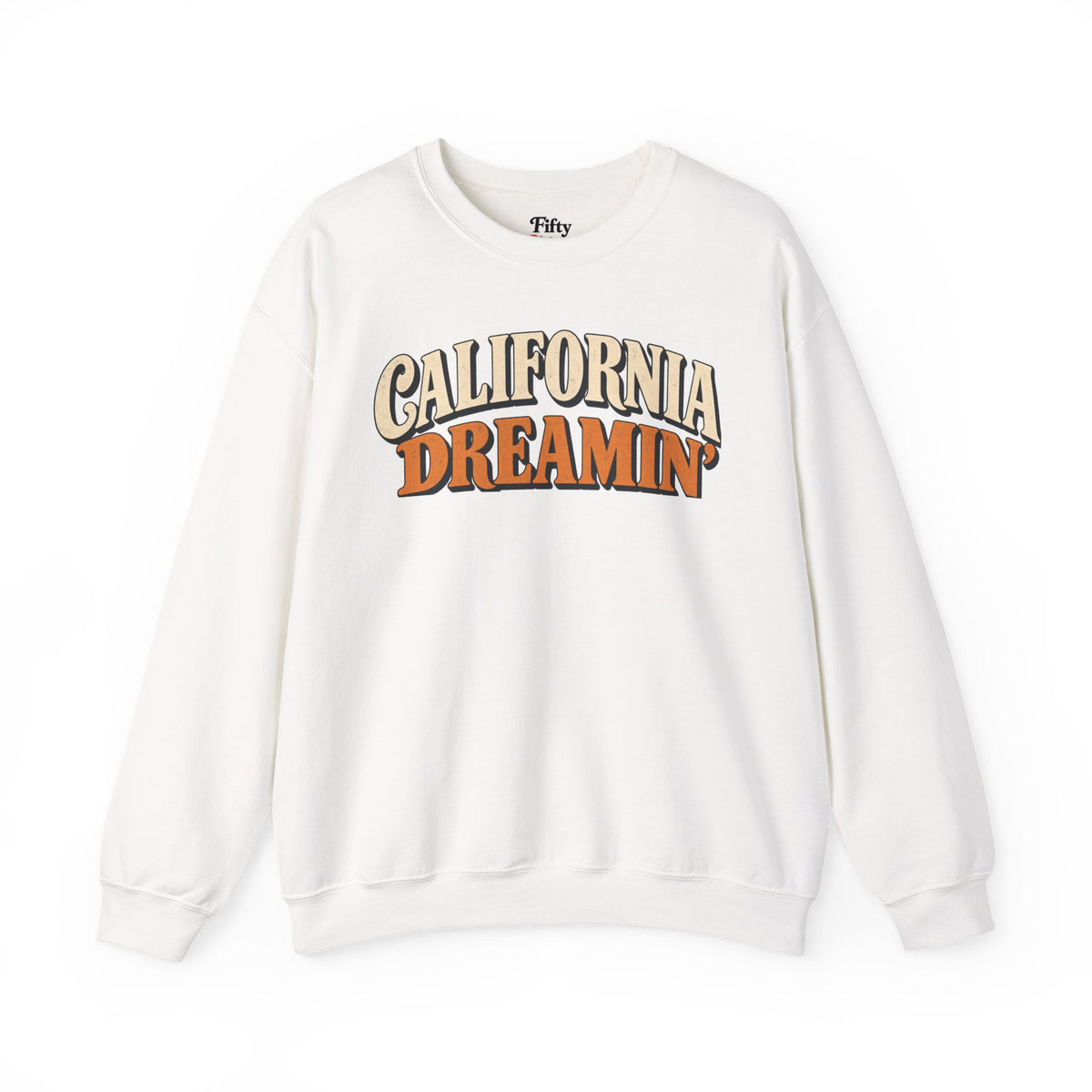 California Dreamin’ Unisex Crewneck Sweatshirt State Name Graphic