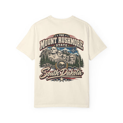 South Dakota Mount Rushmore State Unisex Comfort Color 1717 Streetwear Graphic Tee