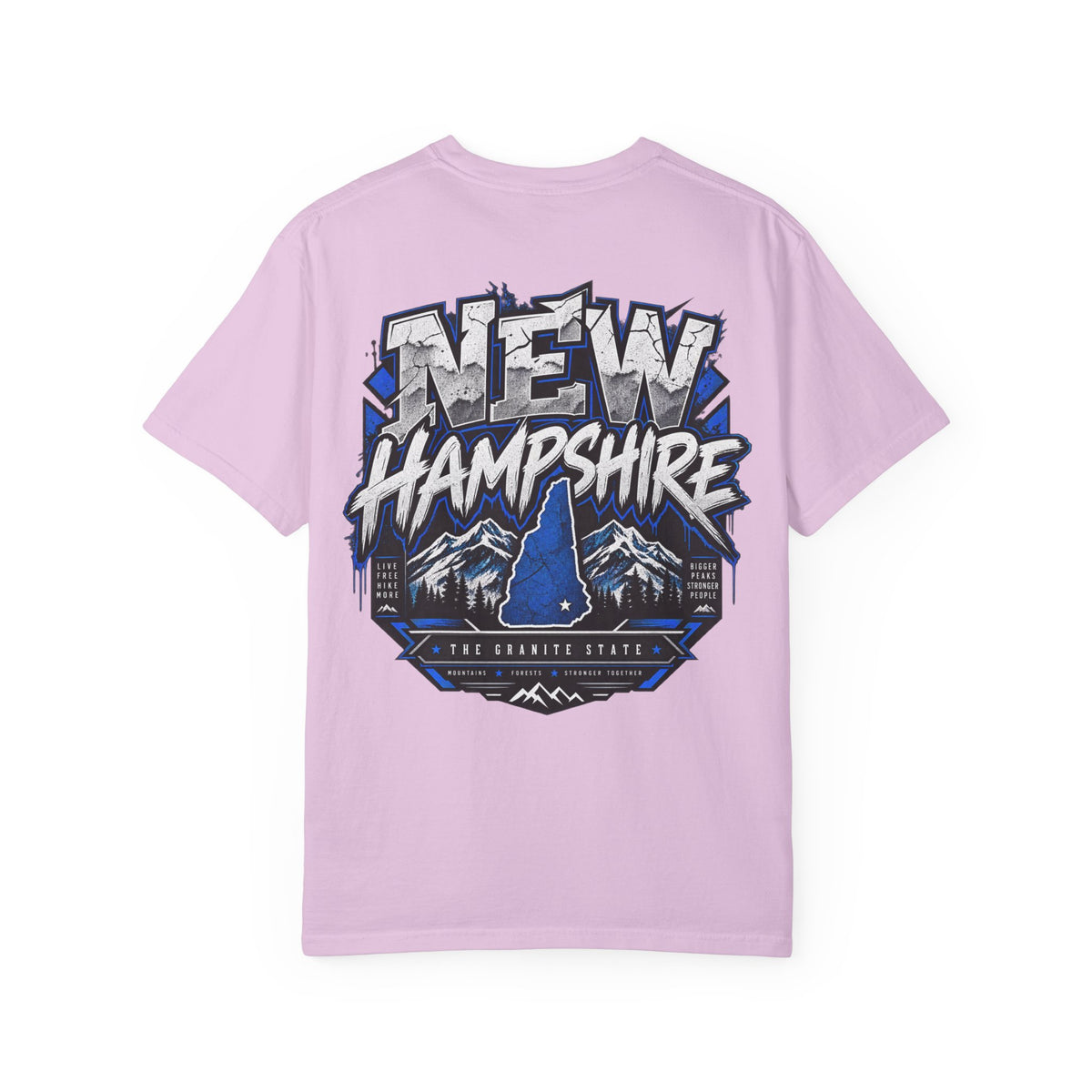 New Hampshire Mountain Club Unisex Comfort Color 1717 Streetwear Graphic Tee