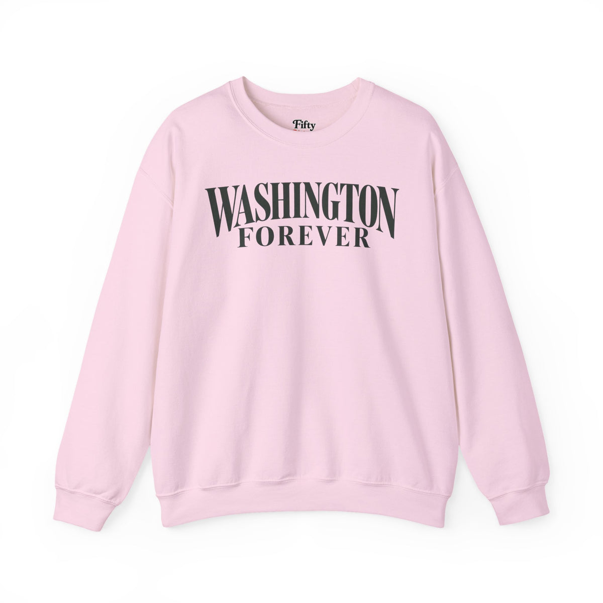 Washington Forever Unisex Crewneck Sweatshirt State Name Graphic