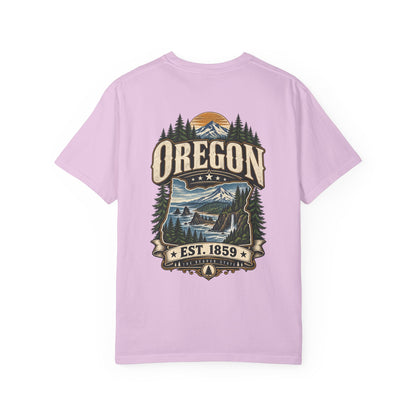 Oregon Established 1859 Unisex Comfort Color 1717 Streetwear Graphic Tee