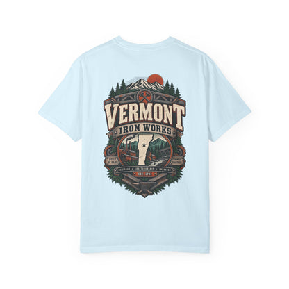 Vermont Iron Works Unisex Comfort Color 1717 Streetwear Graphic Tee