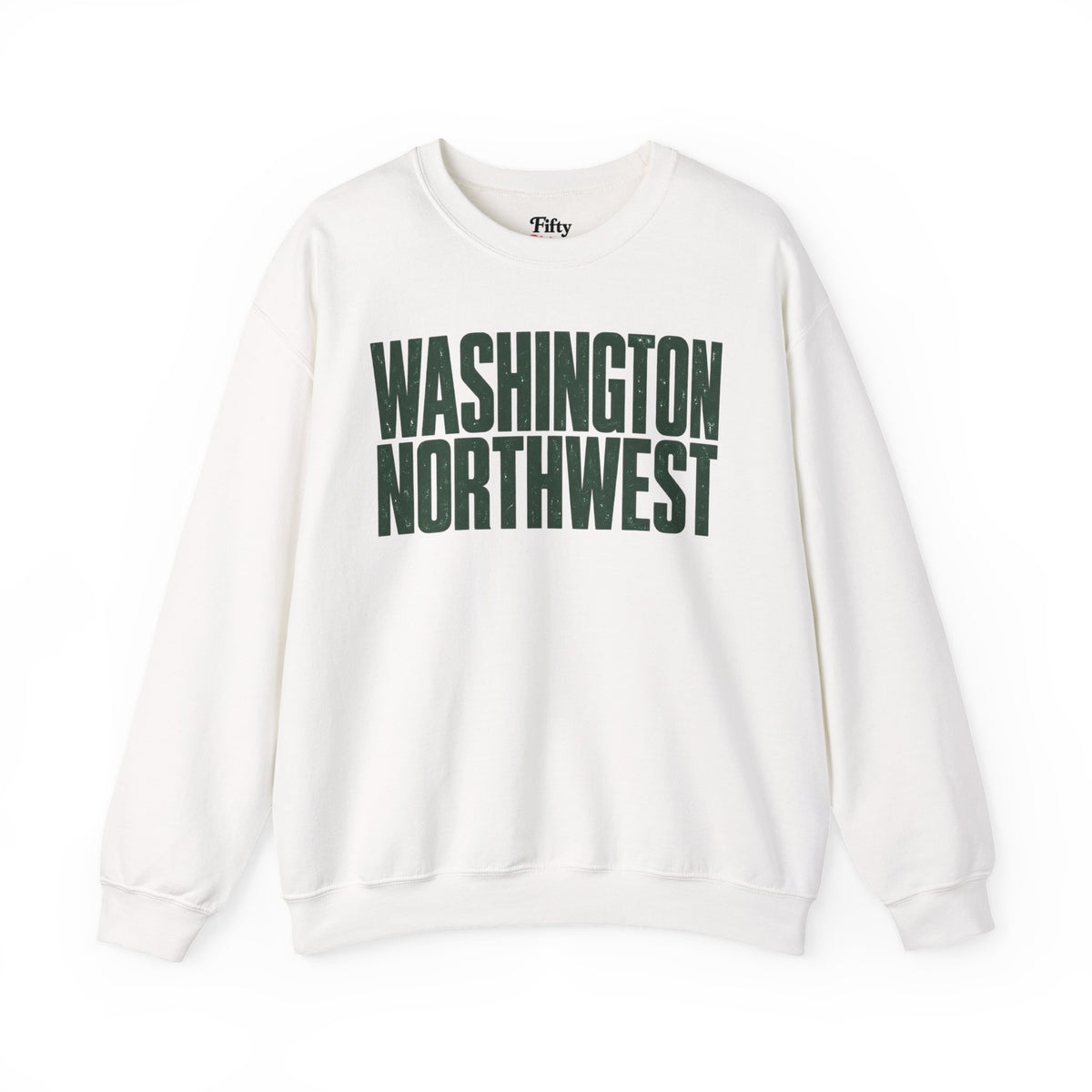 Washington Northwest Unisex Crewneck Sweatshirt State Name Graphic