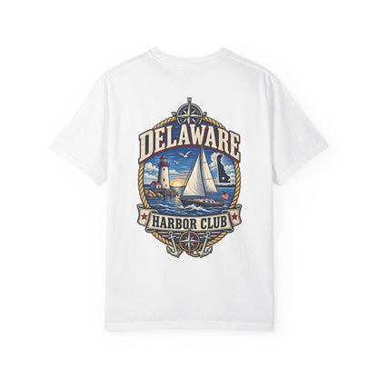 Delaware Harbor Club  Unisex Comfort Color 1717 Streetwear Graphic Tee