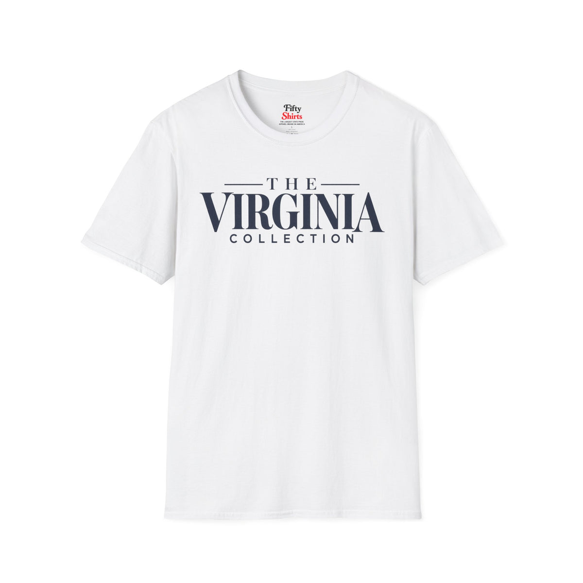 The Virginia Collection Unisex Softstyle T Shirt State Name Graphic Tee