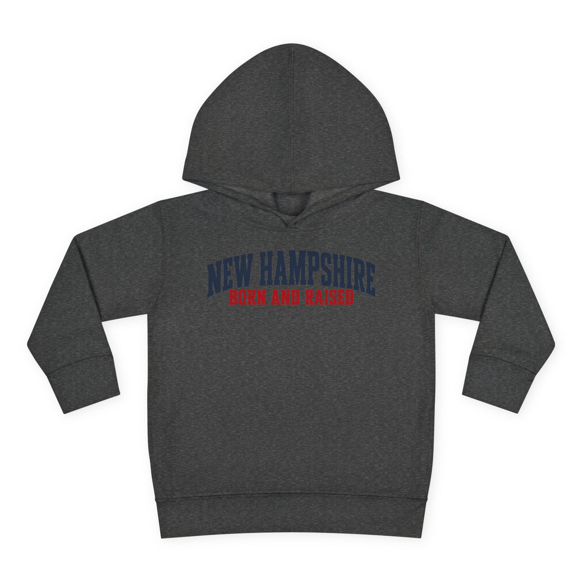 New Hampshire Born and Raised Minimal Heritage Unisex Pullover Fleece Hoodie