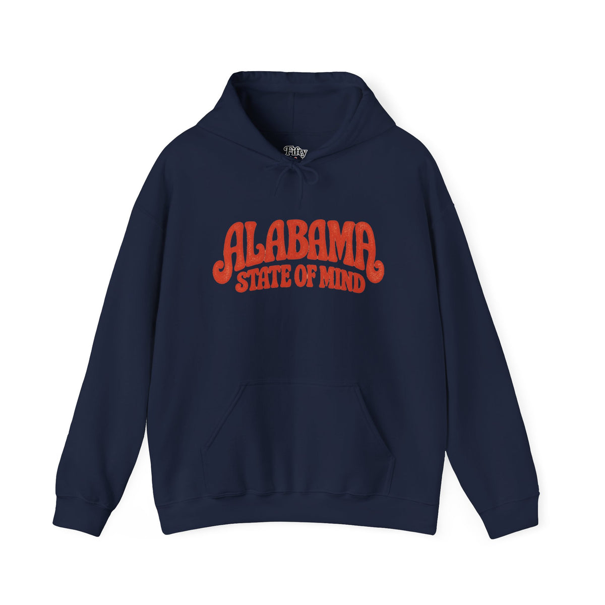 Alabama State of Mind Unisex Hoodie State Name Graphic