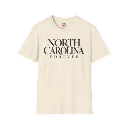 North Carolina Forever Unisex Softstyle T Shirt State Name Graphic Tee
