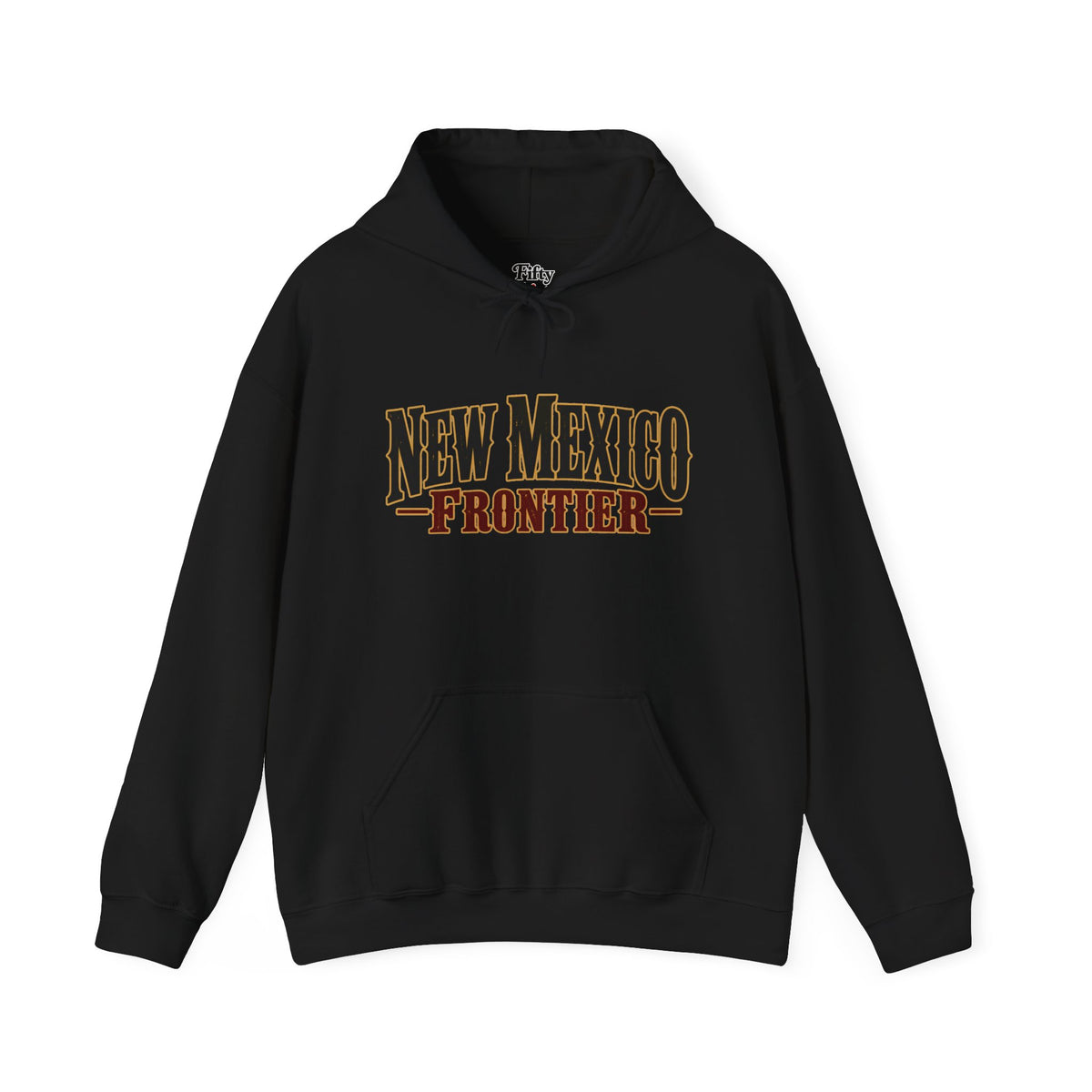 New Mexico Frontier Unisex Hoodie State Name Graphic