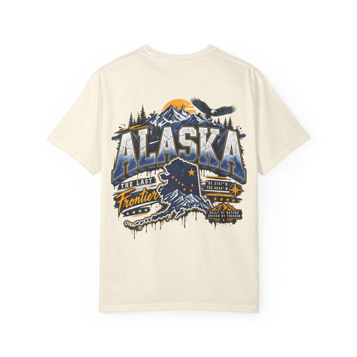 Alaska Street Legacy  Unisex Comfort Color 1717 Streetwear Graphic Tee
