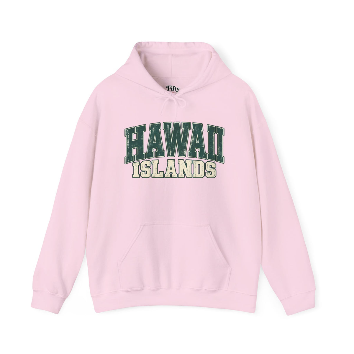 Hawaii Islands Unisex Hoodie State Name Graphic