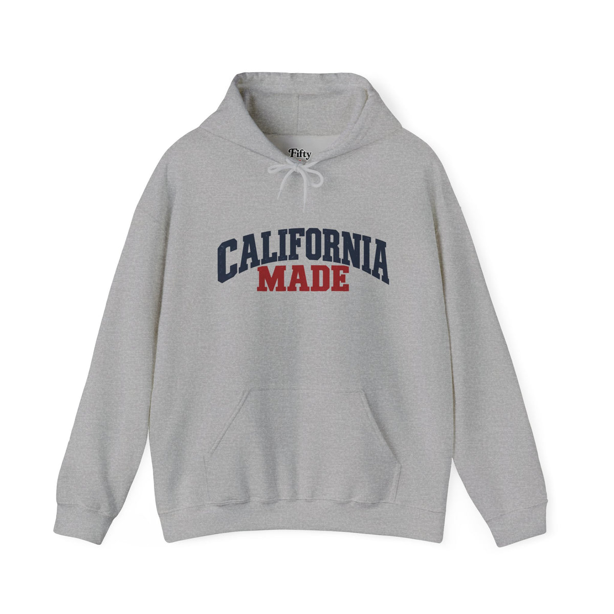 California Made Unisex Hoodie State  Name Graphic