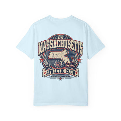 Massachusetts Athletic Club Unisex Comfort Color 1717 Streetwear Graphic Tee