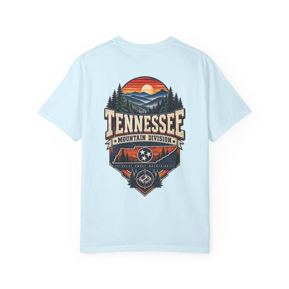 Tennessee Mountain Division Unisex Comfort Color 1717 Streetwear Graphic Tee
