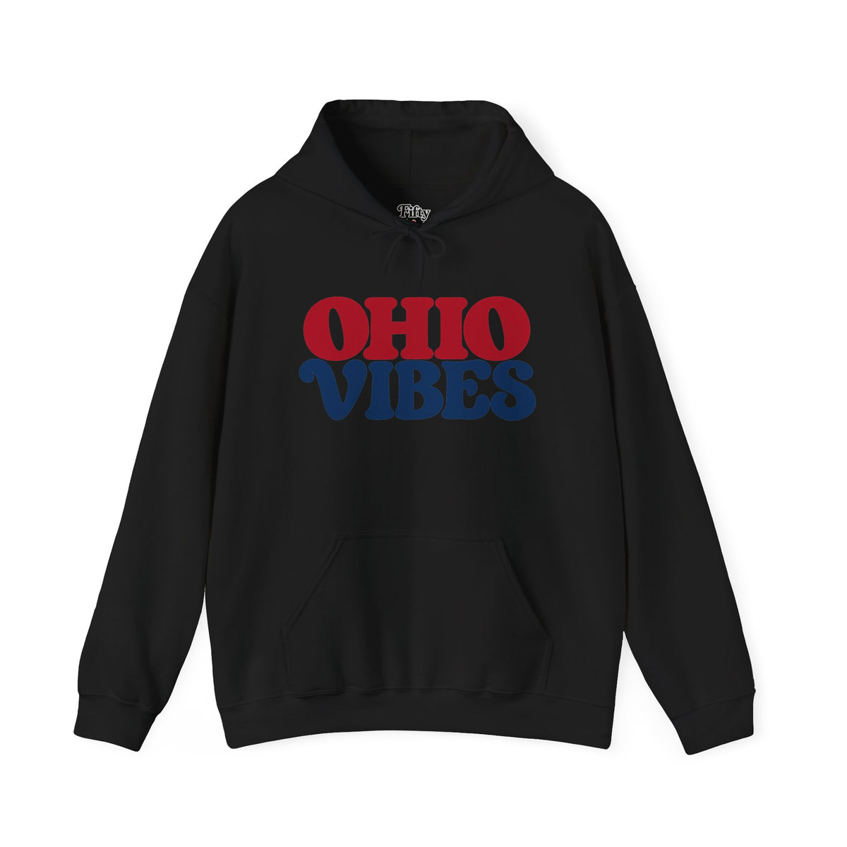 Ohio Vibes Unisex Hoodie State Name Graphic