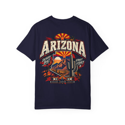 Arizona Street Legacy  Unisex Comfort Color 1717 Streetwear Graphic Tee