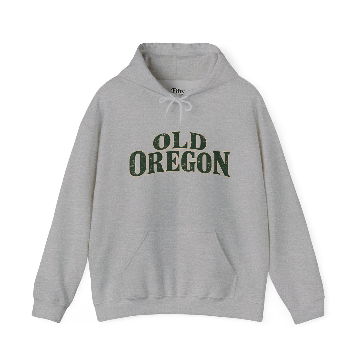 Old Oregon Unisex Hoodie State Name Graphic
