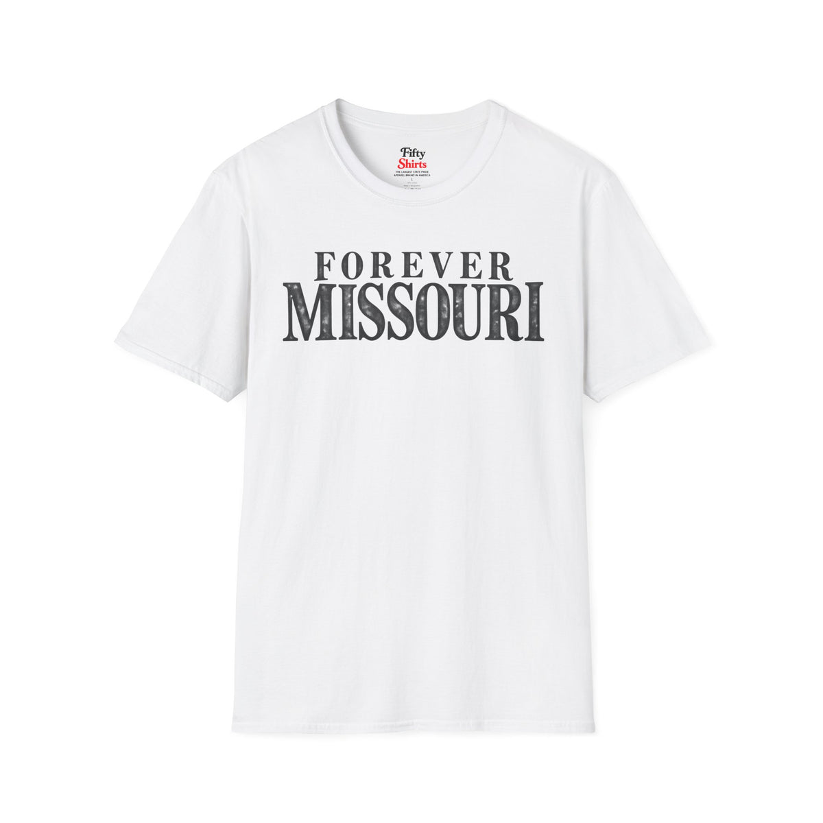 Forever Missouri Unisex Softstyle T Shirt State Name Graphic Tee