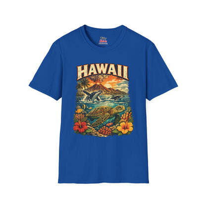 Hawaii Wildlife Unisex Softstyle T Shirt State Pride Graphic Tee Collections FS03