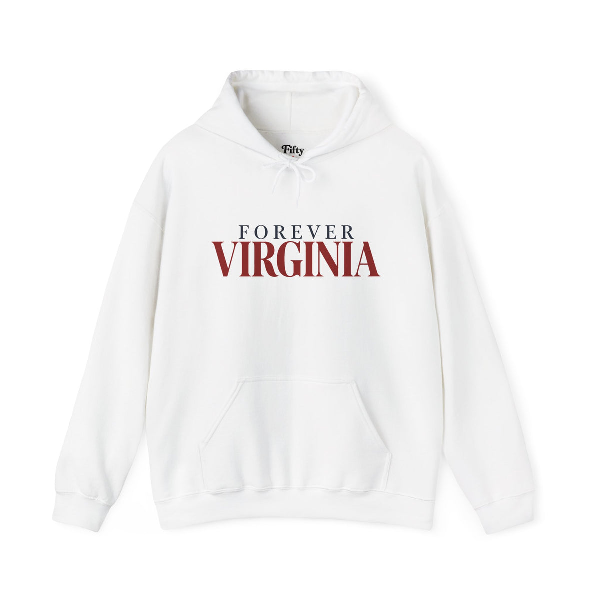 Forever Virginia Unisex Hoodie State Name Graphic