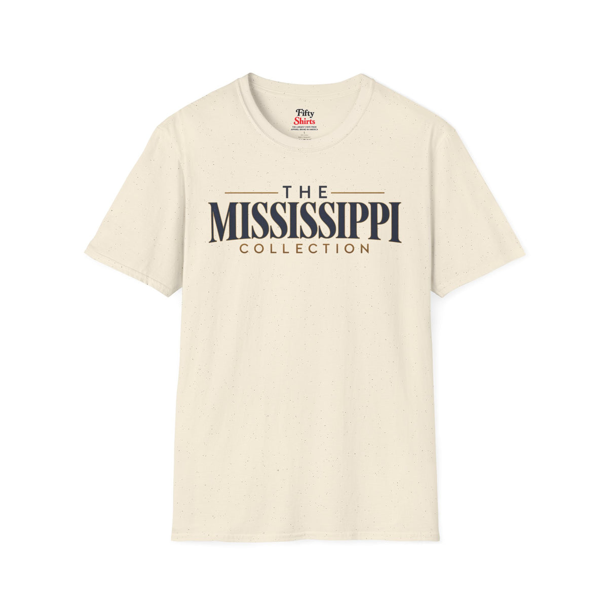 The Mississippi Collection Unisex Softstyle T Shirt State Name Graphic Tee
