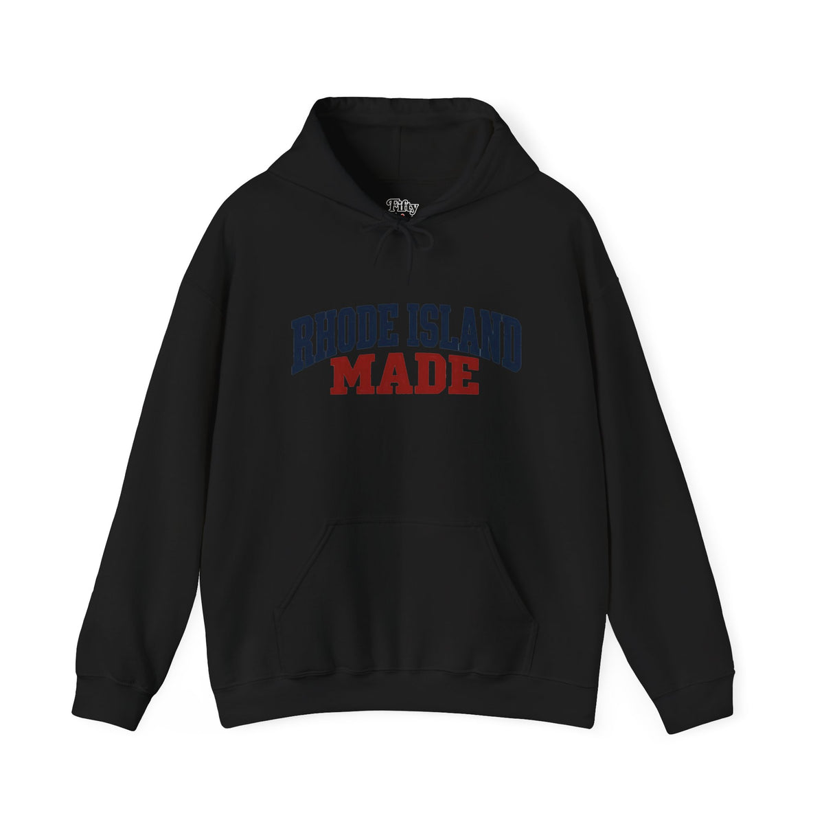 Rhode Island Made Unisex Hoodie State Name Graphic