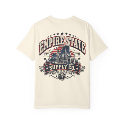 New York Empire State Supply Co. Unisex Comfort Color 1717 Streetwear Graphic Tee
