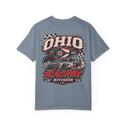 Ohio Racing Division Unisex Comfort Color 1717 Streetwear Graphic Tee