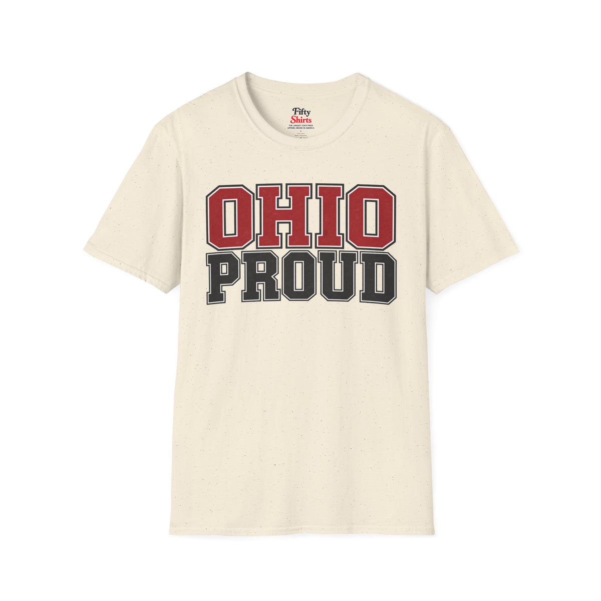 Ohio Proud Unisex Softstyle T Shirt State Name Graphic Tee