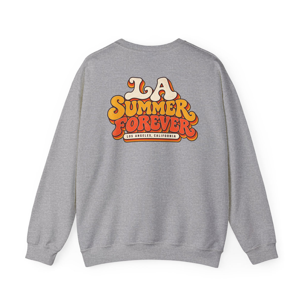 LA Summer Forever Los Angeles Unisex Crewneck Sweatshirt Graphic