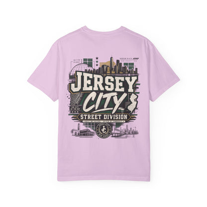 New Jersey City Street Division Unisex Comfort Color 1717 Streetwear Graphic Tee