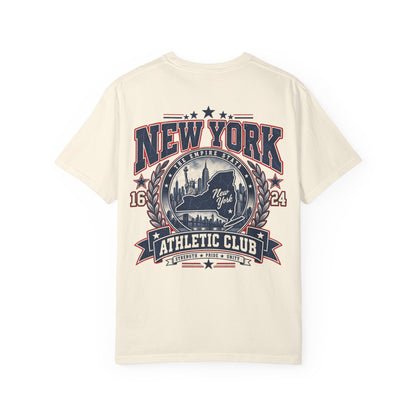 New York Athletic Club Unisex Comfort Color 1717 Streetwear Graphic Tee
