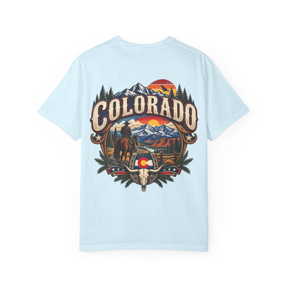 Colorado Wild West  Unisex Comfort Color 1717 Streetwear Graphic Tee