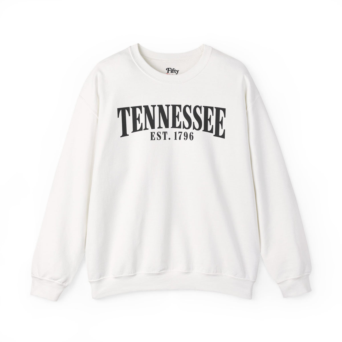 Tennessee Est.1796 Unisex Crewneck Sweatshirt State Name Graphic