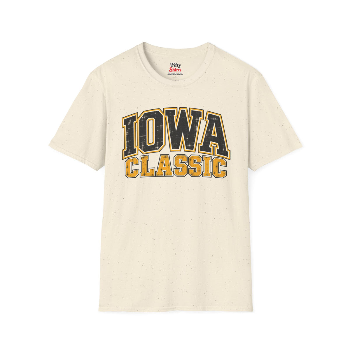 Iowa Classic Unisex Softstyle T Shirt State Name Graphic Tee