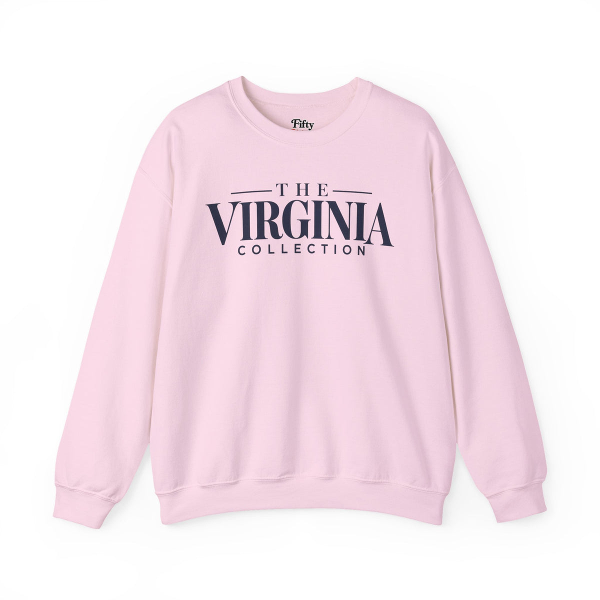 The Virginia Collection Unisex Crewneck Sweatshirt State Name Graphic