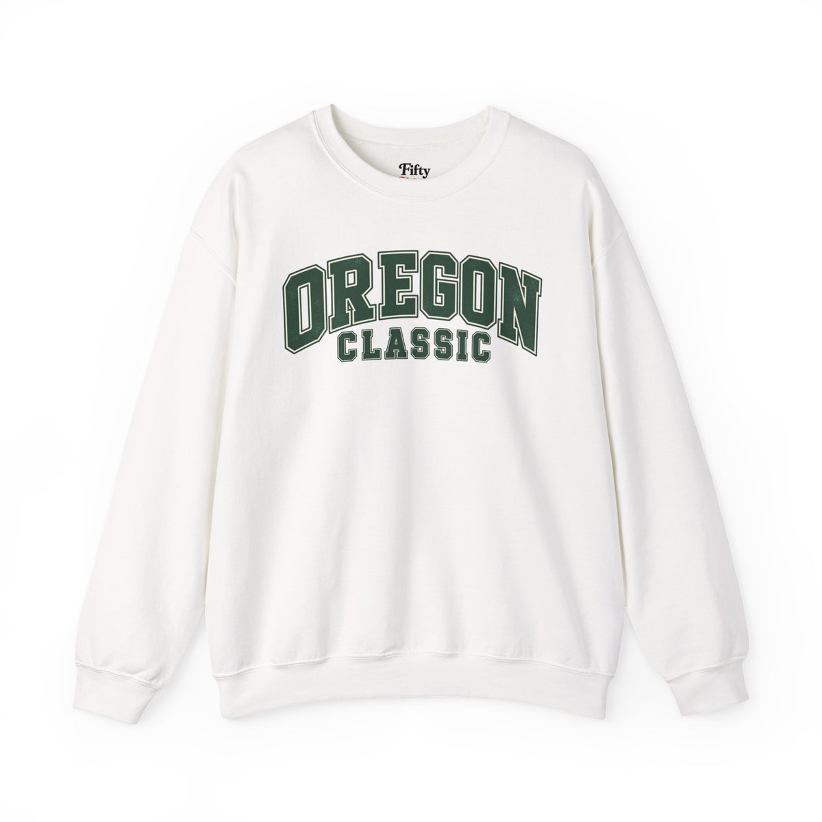 Oregon Classic Unisex Crewneck Sweatshirt State Name Graphic