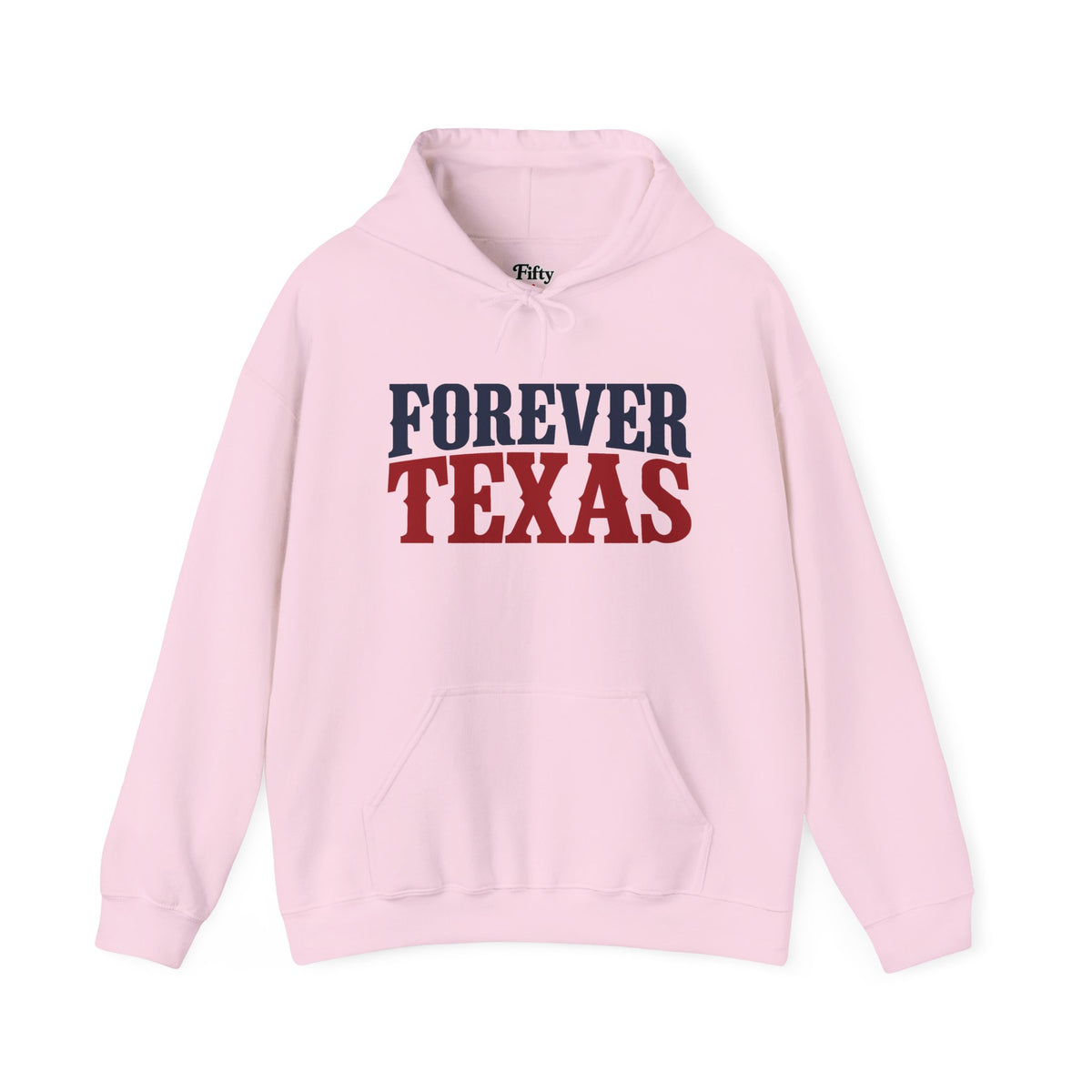 Forever Texas Unisex Hoodie State Name Graphic