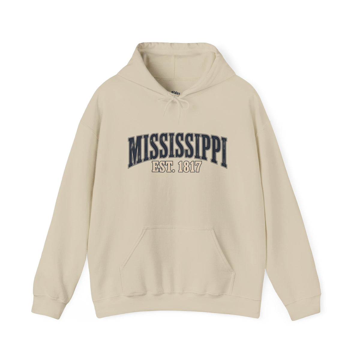 Mississippi Est 1817 Unisex Hoodie State Name Graphic