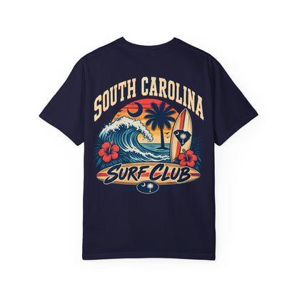 South Carolina Surf Club Unisex Comfort Color 1717 Streetwear Graphic Tee