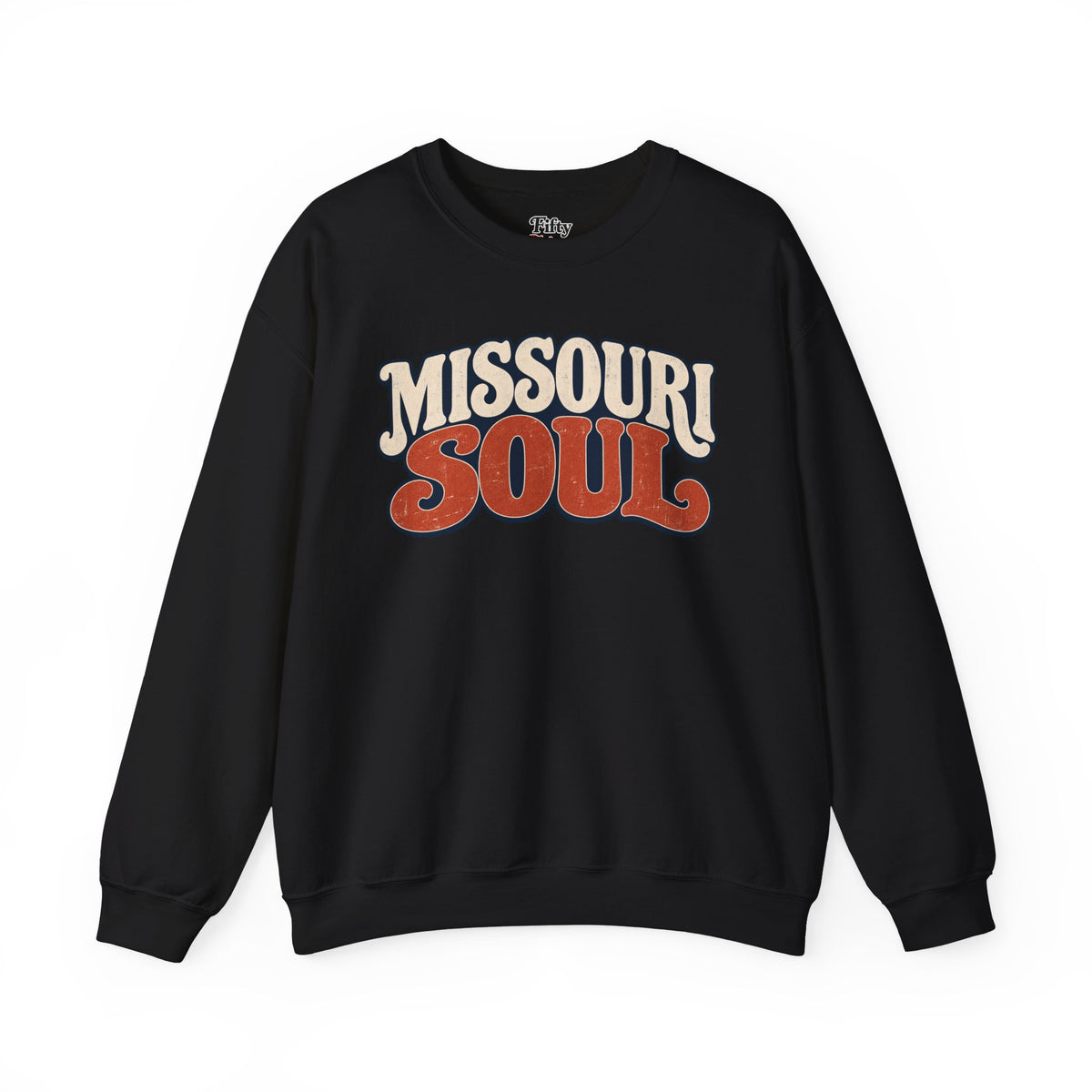 Missouri Soul Unisex Crewneck Sweatshirt State Name Graphic