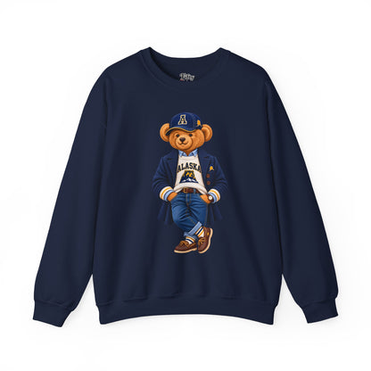Alaska - Game Day Teddy Bear Sweatshirt