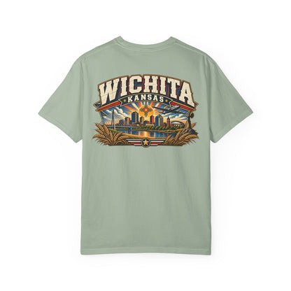 Wichita Kansas Unisex Comfort Color 1717 Streetwear Graphic Tee