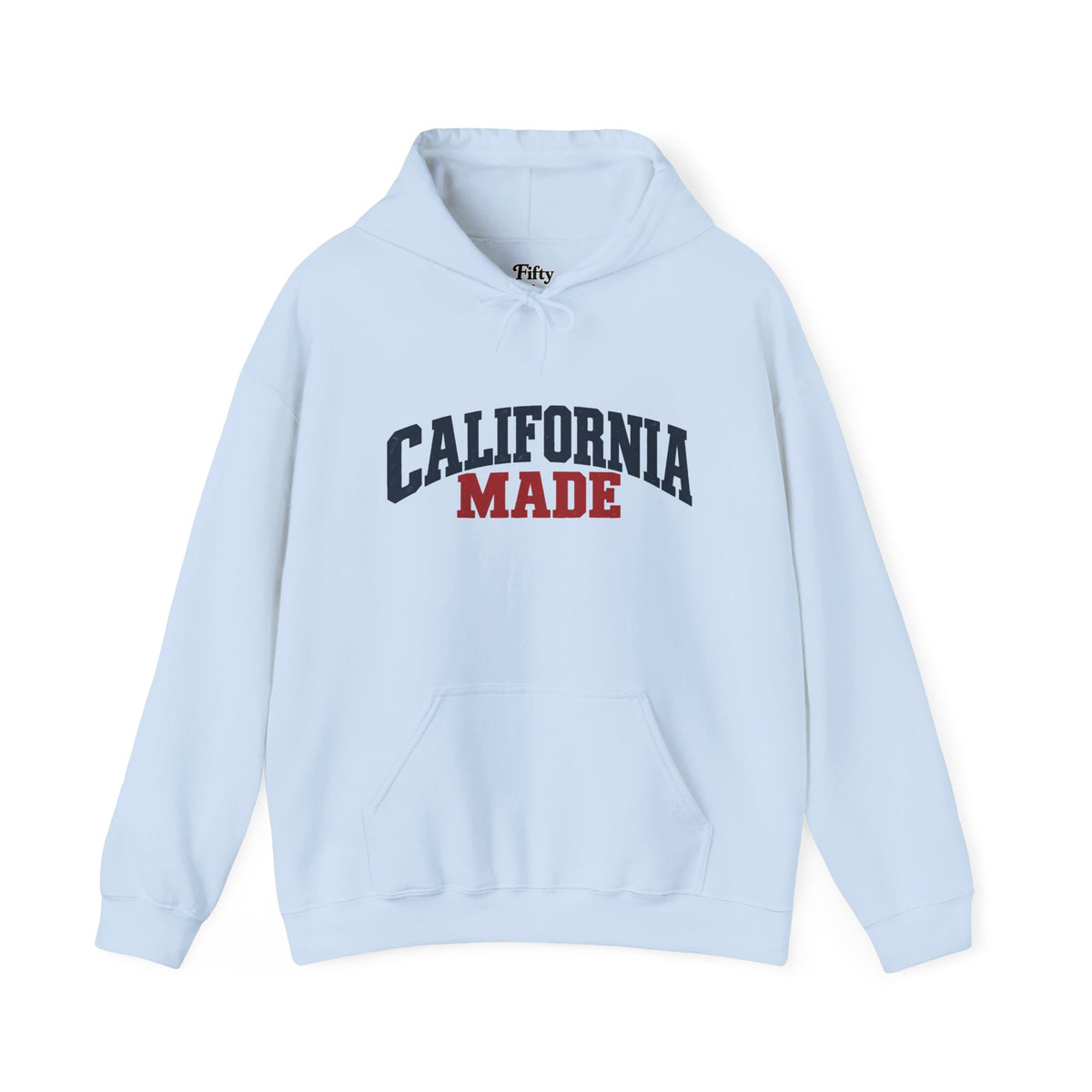 California Made Unisex Hoodie State  Name Graphic