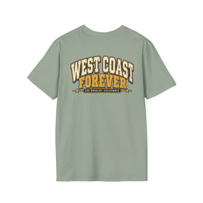 West Coast Forever Los Angeles Unisex Softstyle Graphic Tee