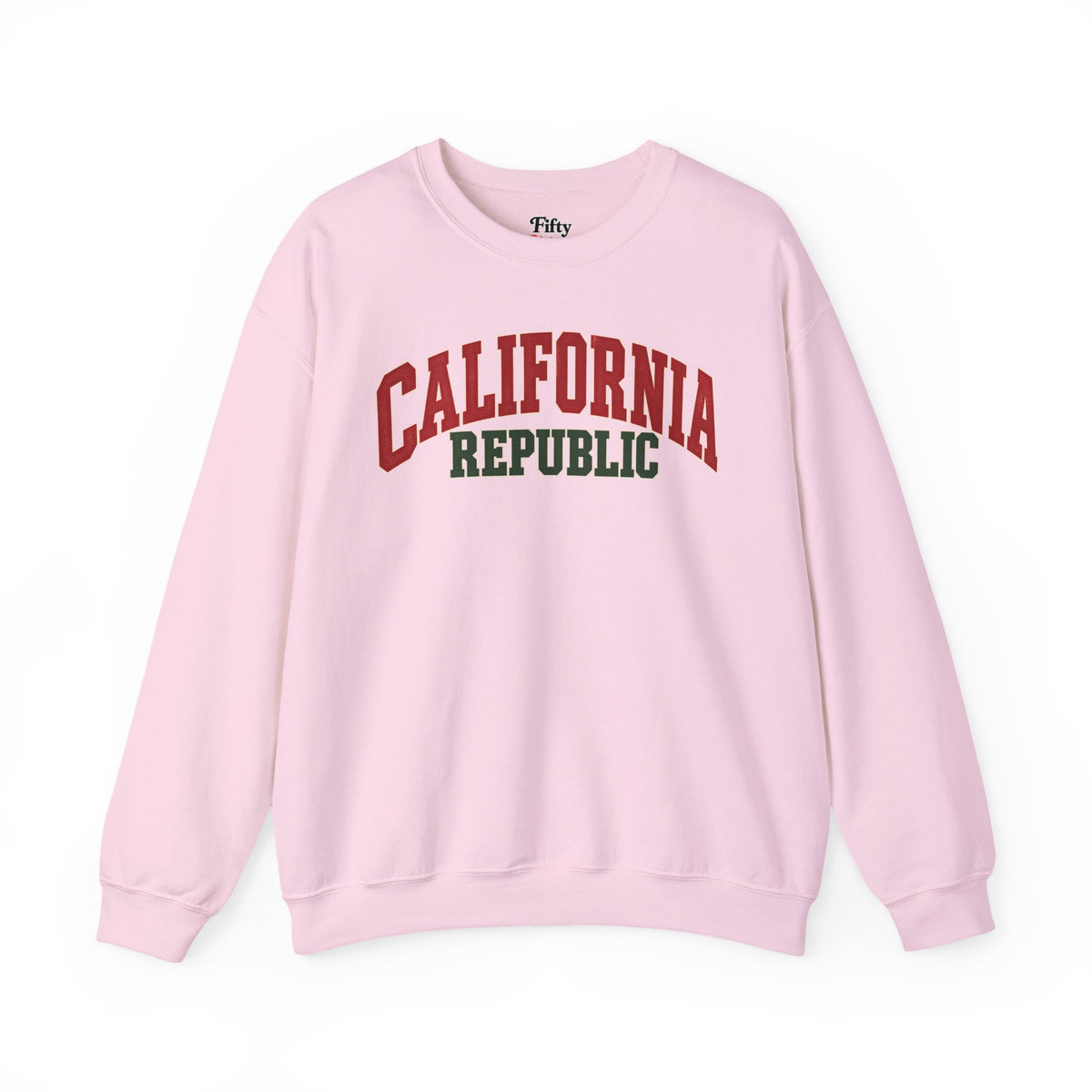 California Republic Unisex Crewneck Sweatshirt State Name Graphic
